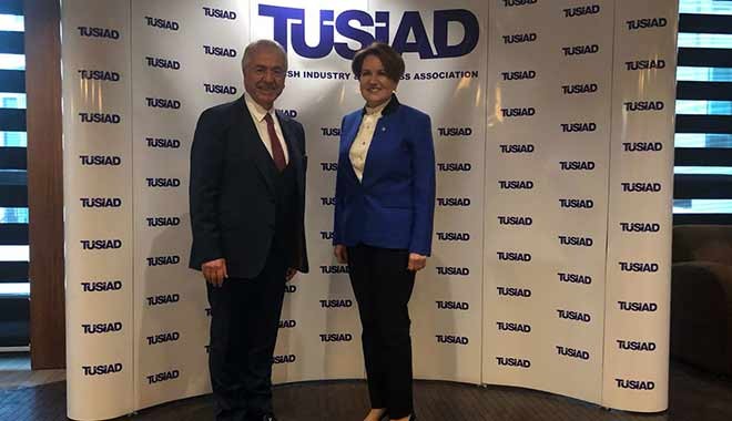 Meral Akşener'den TÜSİAD’a sürpriz ziyaret